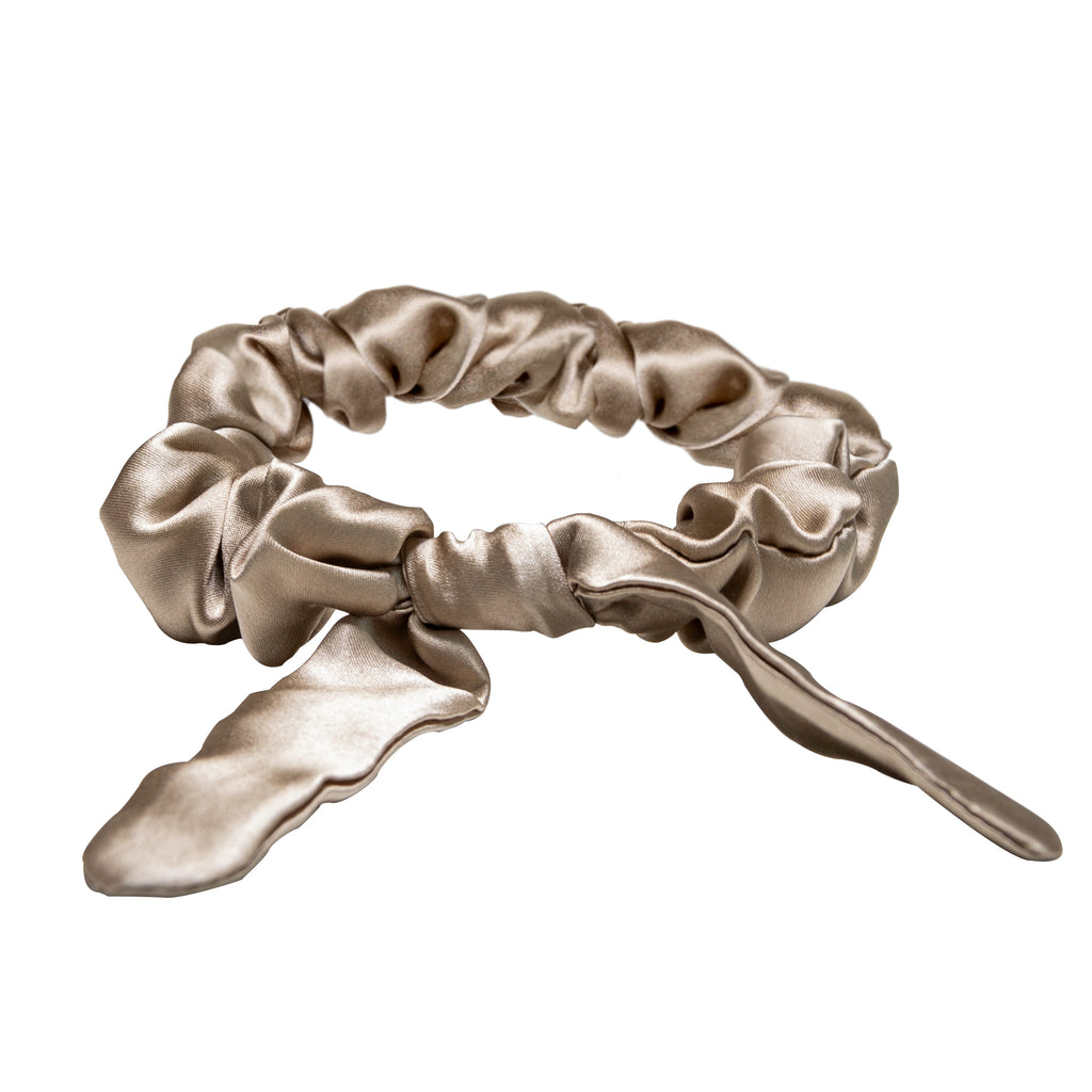 Silk scrunchie sales