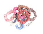 The Belle Bobbin - 100% Mulberry Silk Scrunchie - ** NEW ** Midi Style - Choose your colour