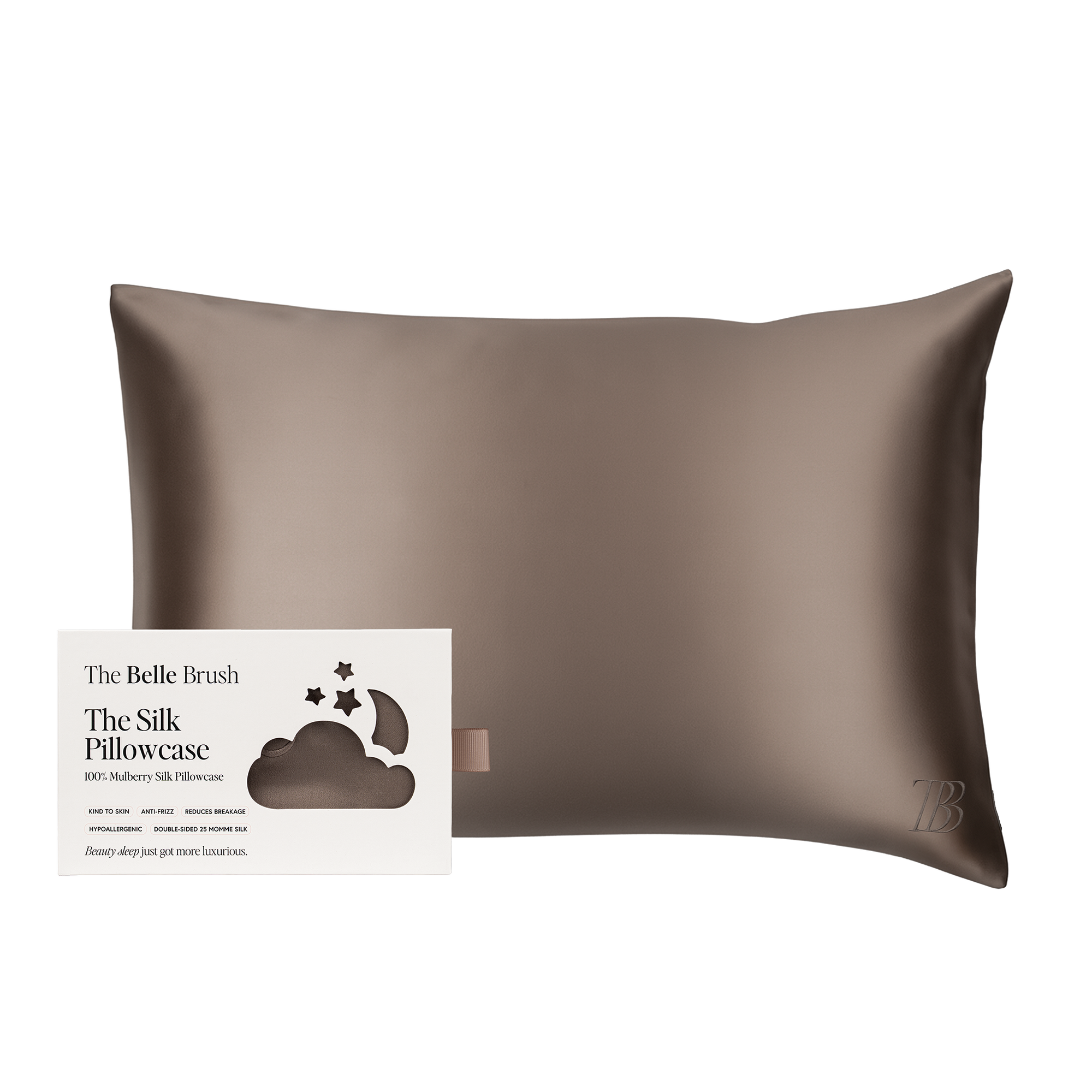 The Silk Pillowcase - Mocha