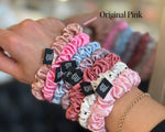 The Belle Bobbin - 100% Mulberry Silk Scrunchie - ** NEW ** Midi Style - Choose your colour