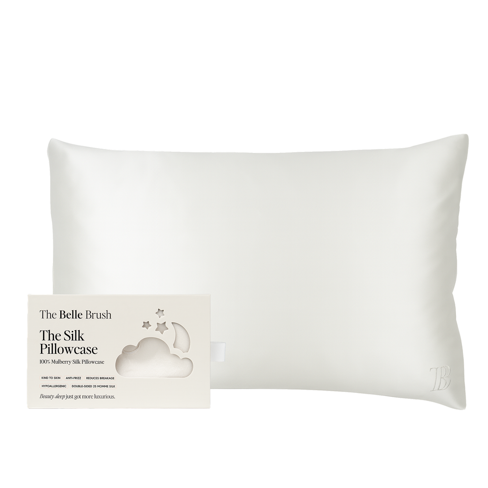 The Silk Pillowcase - White