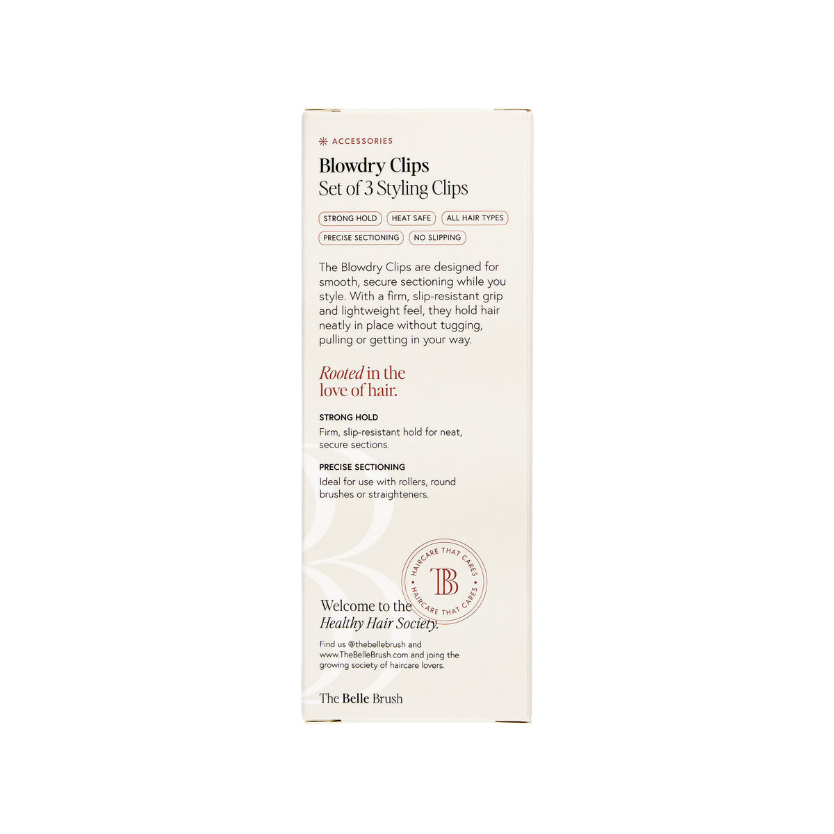 Blowdry Clips - 3 Pack