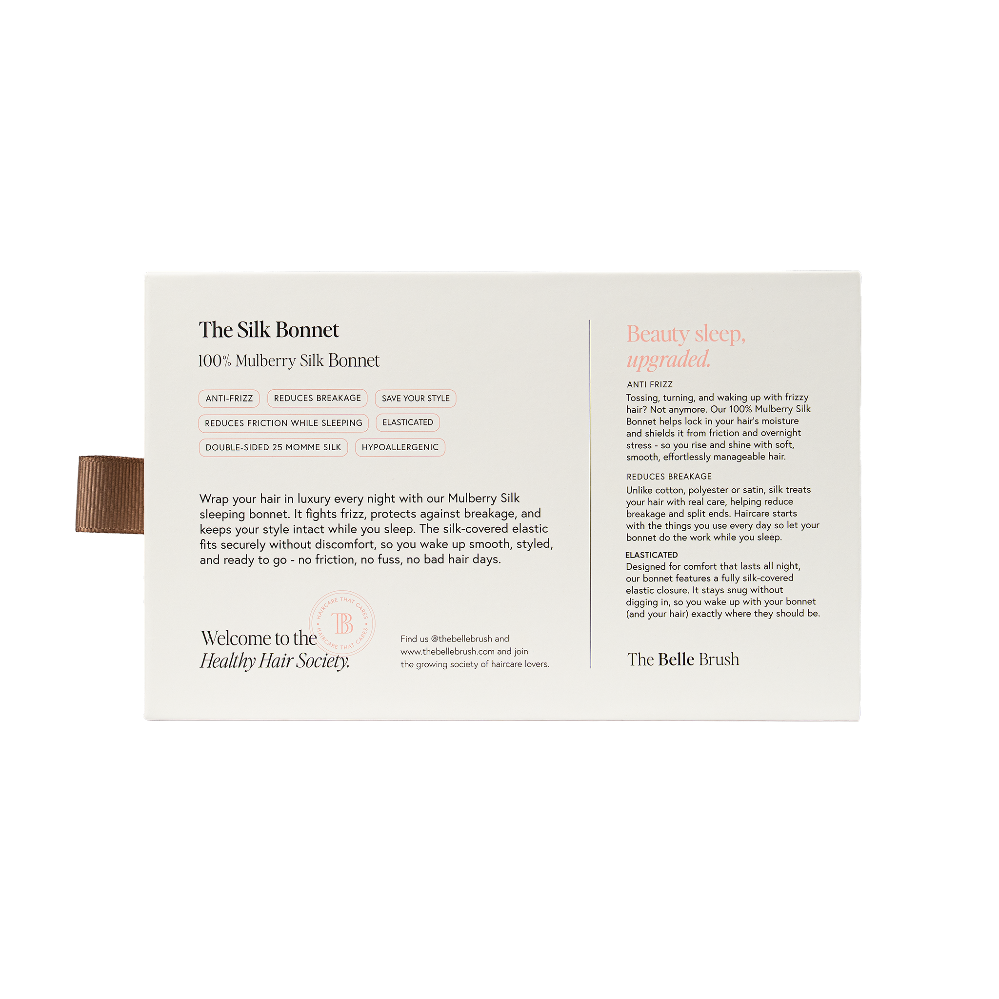 The Silk Bonnet - Mocha