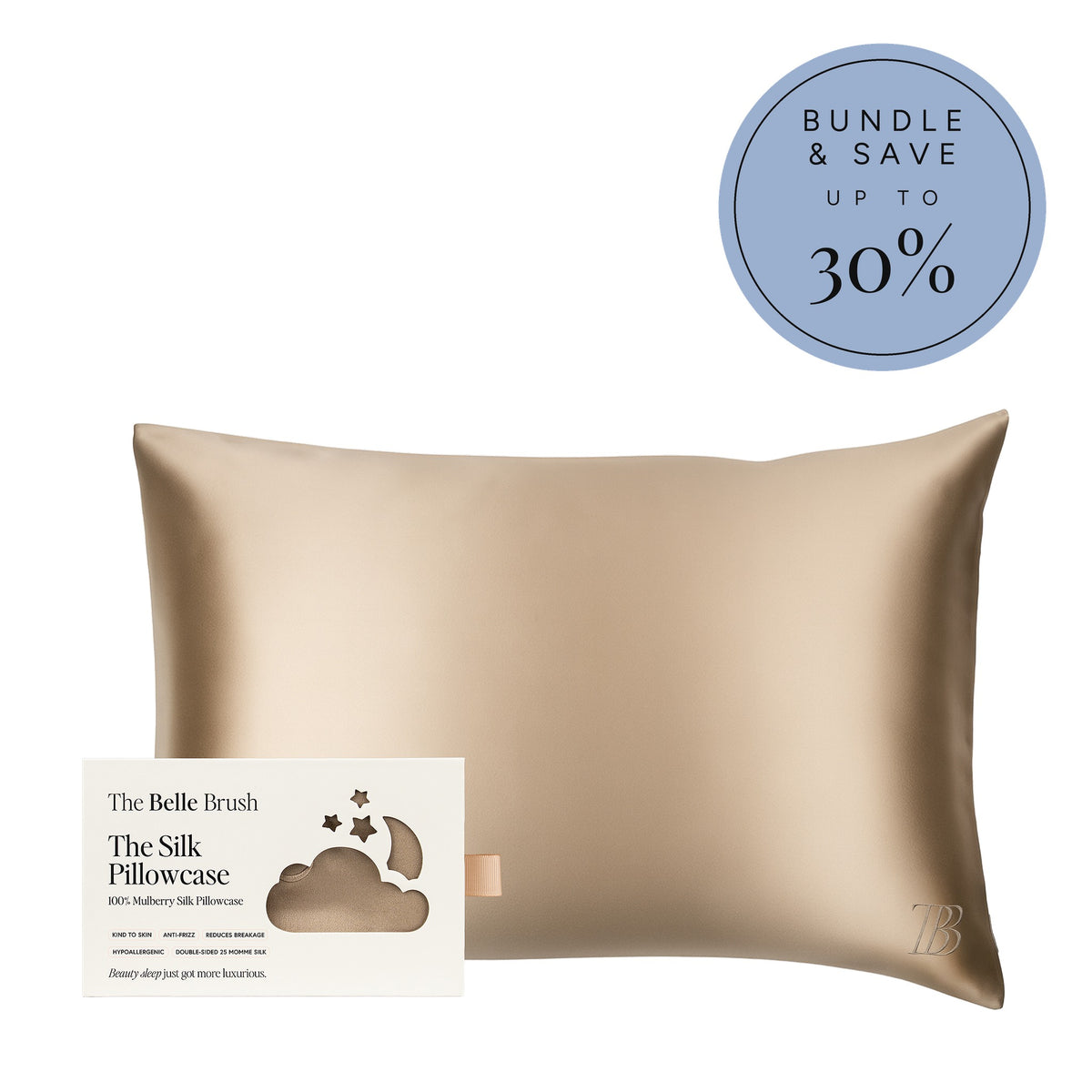 The Silk Pillowcase - Champagne